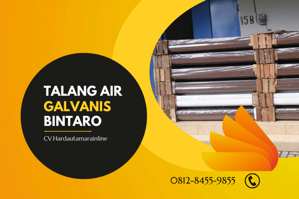 Talang Air Galvanis Bintaro