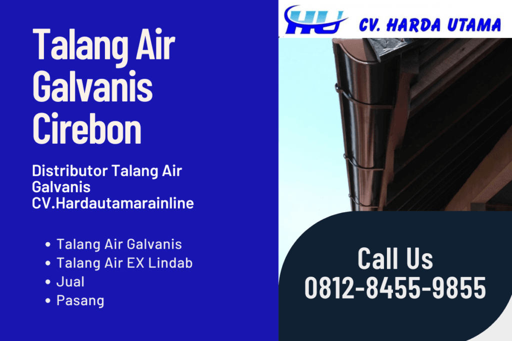 Talang Air Galvanis Cirebon