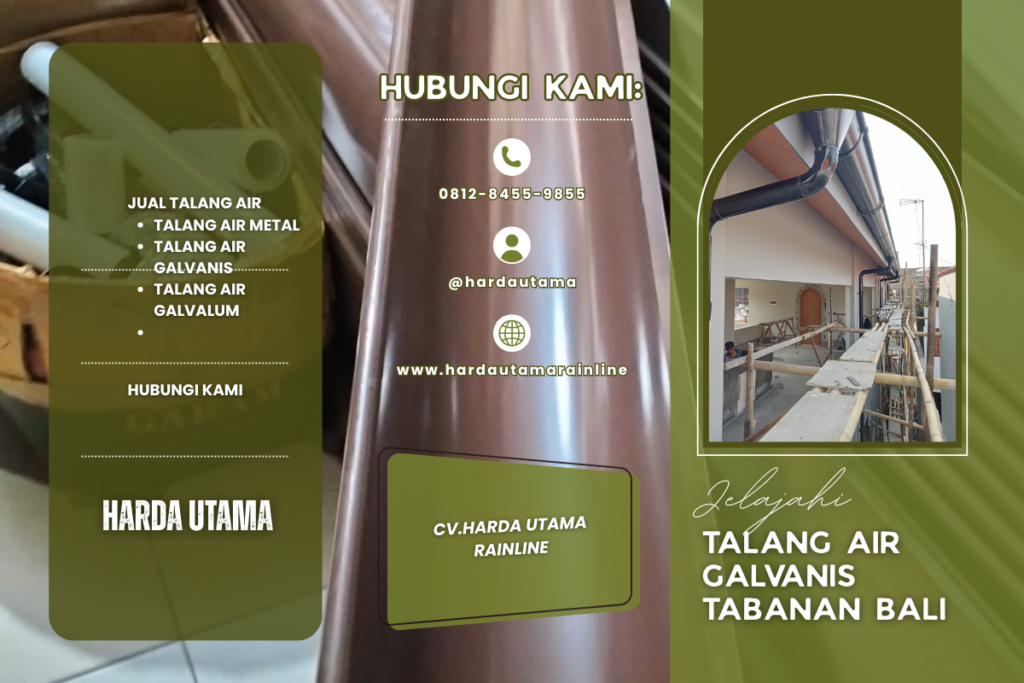 Talang Air Galvanis Tabanan